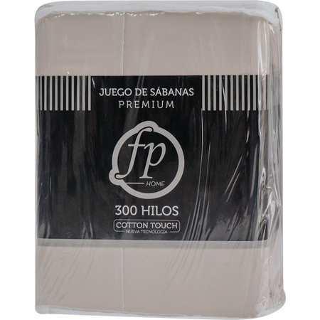 Juego De Sabanas Premium Fp Home King Size Natural