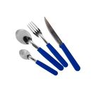Juego De Cubiertos Clasicos Azul Tarro Transp. Carol 42024 - AZUL - Miniatura 2