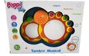 Juguete Tambor Musical Interactivo CLuces Y Sonido Poppi 6752 - Miniatura 2