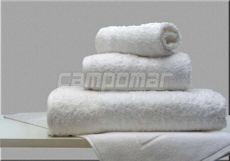 Juego De Toalla Y Toallon Facial X 3 Piezas Campomar G-Ac020