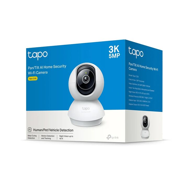 Cámara Ip Cloud Tp-Link Tapo C230 3K 5Mp - Vista principal