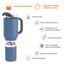 Vaso Asobu Duplex 660 ml  360 ml - Slate Grey - Miniatura 4