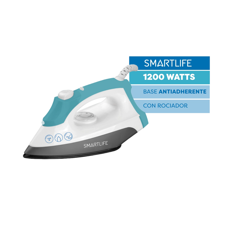 Plancha seca Smartlife DI2386PN 1200W Blanco - Vista principal