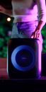 Parlante Portatil Noblex Tsn2000 2800w Karaoke Con Microfono - Miniatura 6