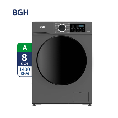 Lavarropas Automatico BGH Inverter C/Fro 8Kg BWFI08S24AR