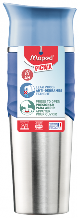 Vaso Termico Maped Concept Adult 320Ml - Storm Blue - Vista principal
