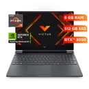 NOTEBOOK HP VICTUS (15-FD3024LA) R7-7445H 8GB 512 SSD RTX 3050 4GB 15.6" FHD W11H SL (BV5B9LA#AC8) - Miniatura 1