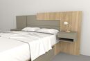 Respaldo Box 1,80m.y 2,00m. Olmo F. Gris C. Tables - Miniatura 2