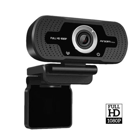 Webcam Cam40 Argomtech Full HD Microfono Negro A00533