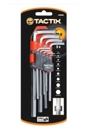 Juego De Llaves Allen Tactix - TX206001