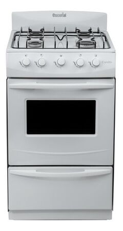 Cocina Escorial Candor S2 Gas Envasado 51 Cm 4 Hornallas