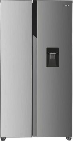 Heladera Candy No Frost Inverter Side By Side 529 Litros Color Plata