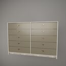 Chifonier 1,27m 10 Cajones Nevado Gris C. Tables - Miniatura 2