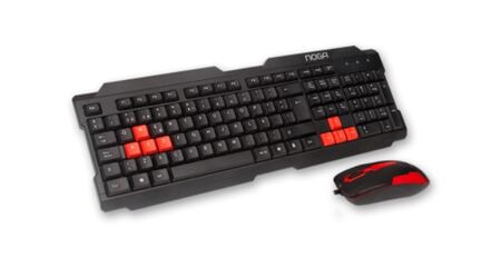 Kit Teclado Mouse Gamer Stormer Usb Noga NKB-300