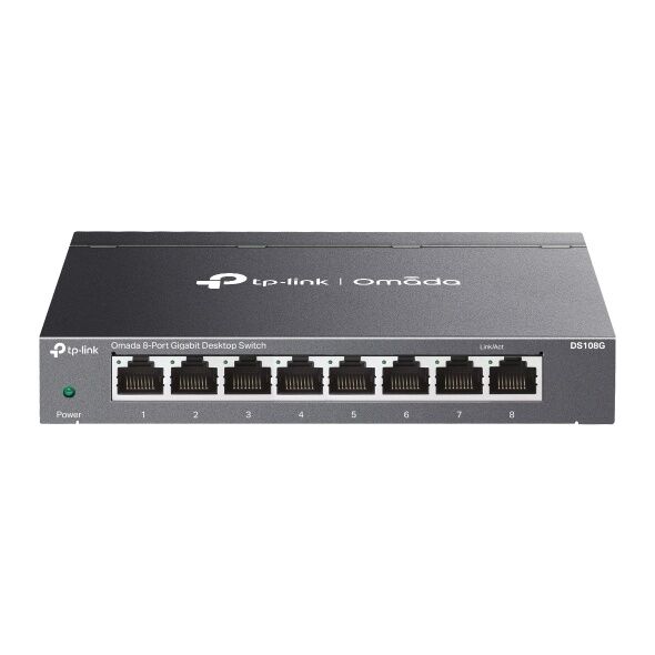 Switch 8P Gigabit TP-Link Omada DS108G - Vista principal