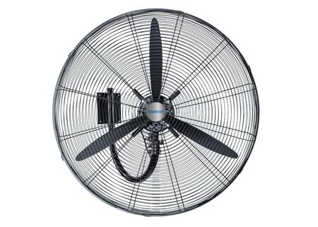VENTILADOR DE PIE PEABODY PE-VI300ME - INDUSTRIAL, 30", 240W, OSCILANTE, ALT. REGUL., SOP. PARED