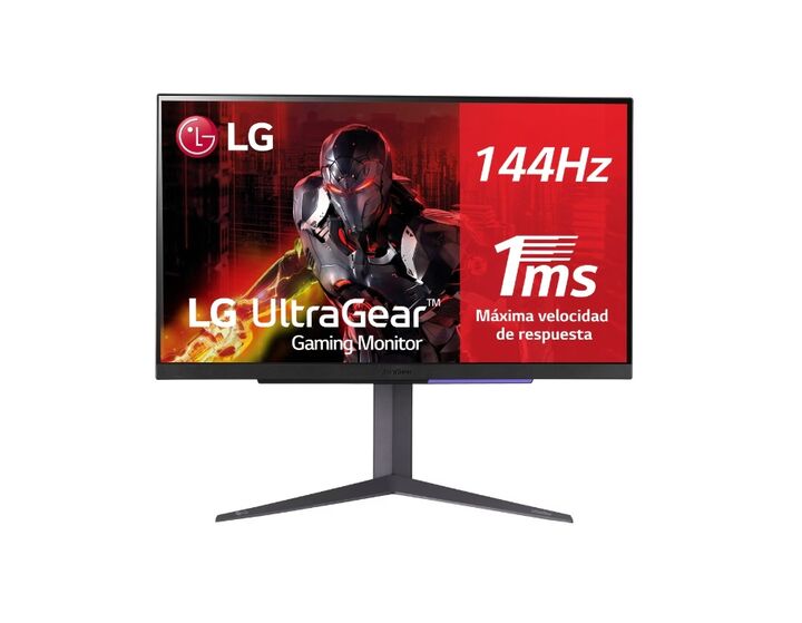 Monitor LG 27 Ultragear 27GR93U Gamer Pivot 4K - Vista principal