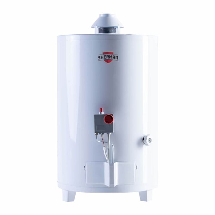 TERMOTANQUE SHERMAN TPGP050MSH13 DE PIE - 50LTS, C. SUP., MG - Vista principal