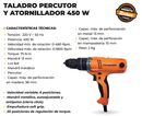 Taladro Lsqtoff Tal450-9 13mm 450w 220v Percutor - Miniatura 2