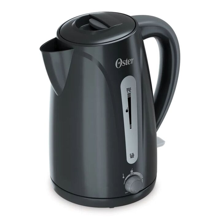 Pava Electrica Oster BVSTKT4970B 1.7L Negra - Vista principal
