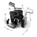 Cafetera Expresso Automatica Philips EP223142 Serie 2200 - Miniatura 3