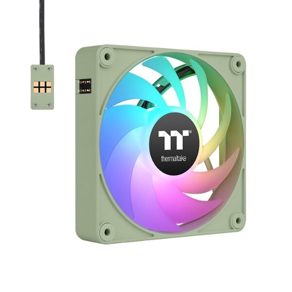 Fan Cooler TT CT120 EX ARGB 3 Fan Pack Matcha Green - Vista principal
