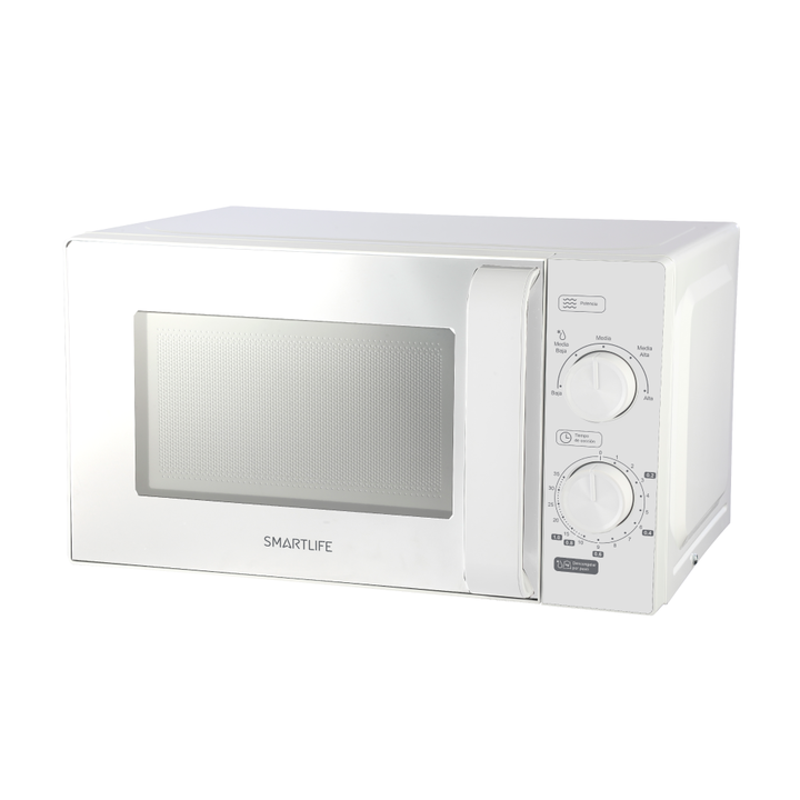 Microondas Smartlife Mecanico SL-MWO20MMW Blanco 20L - Vista principal