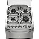 Cocina ELECTROLUX 56DXQ Doble Horno gas  electrico Inox 56CM - Miniatura 3