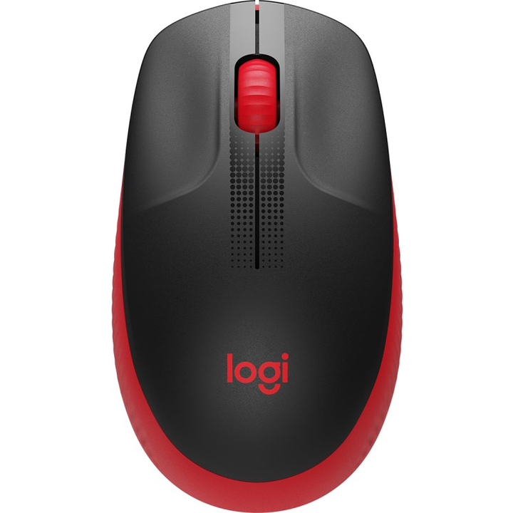 Mouse Logitech M190 Wireless Rojo - Vista principal