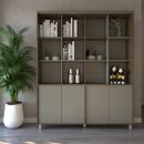 Modular Minimal Nogal L.|gris C. Tables - Miniatura 2