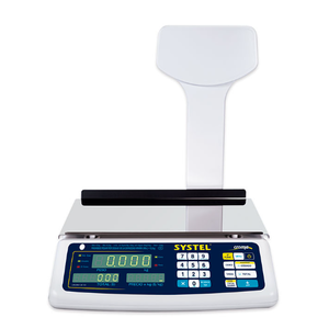 BALANZA COMERCIAL SYSTEL CROMA 31KG.38670 31668 CBAT. - 90246