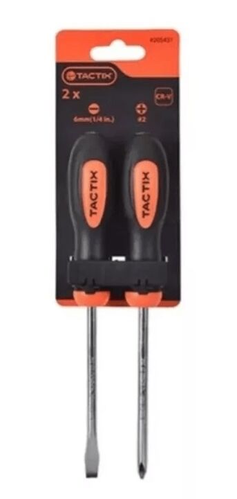 Juego de destornilladores x 2 pzs Tactix - TX205431 - Vista principal