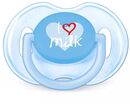 Chupetes Classic Avent Deco X2 Chupetes I Love Mama 0-6M. Celest SCF17251 - Miniatura 3