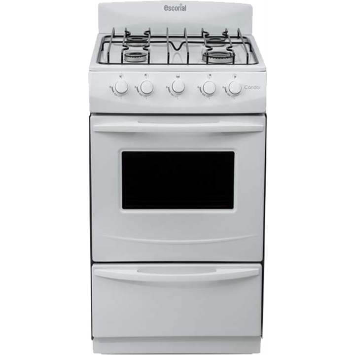 Cocina Gas Envasado Escorial Candor S2 4 Hornallas 50Cm - Vista principal