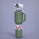 Vaso Asobu Duplex 660 ml  360 ml - Basil Green - Miniatura 5