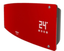 SPLIT CALOVENTOR PEABODY PE-CVU20R - ROJO, 2000W, C/CONTROL REMOTO, LAMPARA UV - IONIZADOR DE AIRE - Miniatura 4