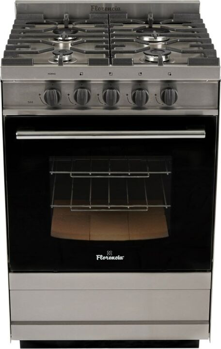 Cocina Florencia 5818S 56Cm 4 Hornallas Inox - Vista principal