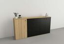 Bahiut 1,75m 3 Puertas|4 Cajones Olmo F.|negro M. Tables - Miniatura 2