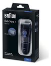 Afeitadora Braun Series 1 130S Lavable Cortapatillas Smartfoil 220V - Miniatura 3