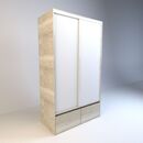 Placard Corredizo 1,20 2 Cajones 2 Zapateros Nevado Everest Tables - Miniatura 2