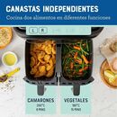 Freidora De Aire Oster CKSTAF7MCDDF Airfryer Dual Diamondforce 6 Funciones - Miniatura 4