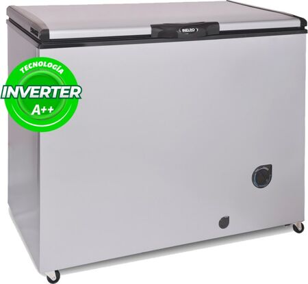 Freezer Inelro Inverter 280L Gris Plata