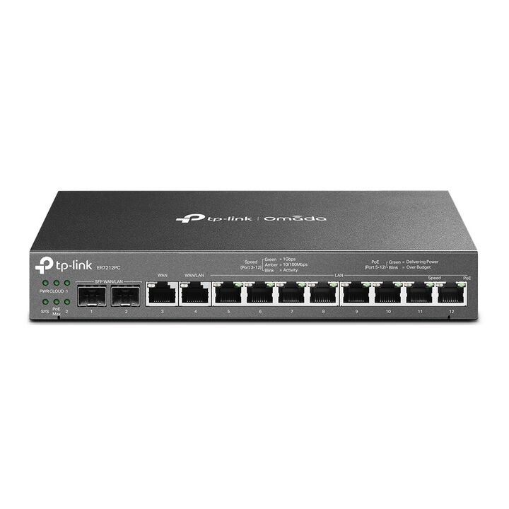 Router Tp-Link ER7212PC Mwan Gigabit 3 en 1 VPN+Sw Poe+OC - Vista principal