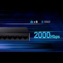 Switch Tenda Sg108m Ethernet De 8 Puertos 2000mbps Gigabit - Miniatura 8