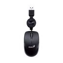 Mouse Genius Micro Traveler Black USB - Miniatura 3