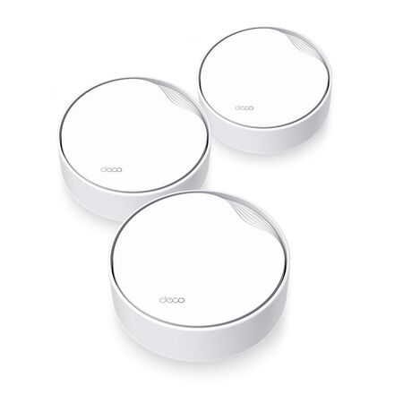 Extensor Indoor Deco X50 POE Pack de 3 Mesh TP Link AX3000 Wifi Gigabit