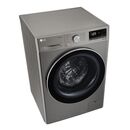 Lavarropas LG WM10VVC4S6 10kg 1400RPM Inverter Gris AI DD - Miniatura 8