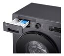 Combo Lavarropas LG Wm65mvfs6 Y Freidora De Aire Techgo 5l Gris Oscuro - Miniatura 6