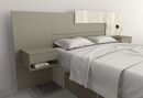 Respaldo Box 1,40m.y 1,60m. Nevado Gris C. Tables - Miniatura 1