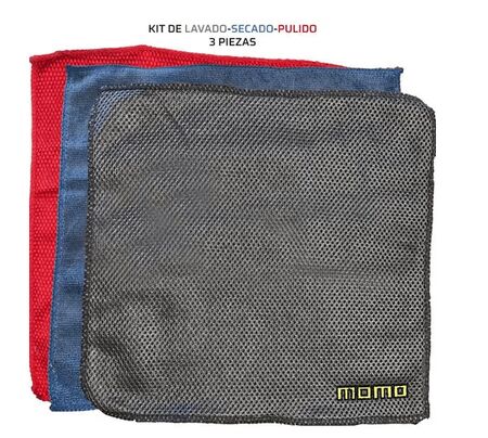Kit Microfibra 3 Piezas Momo - AC CWK